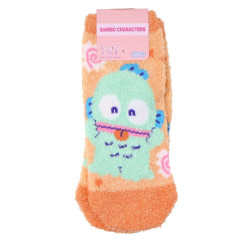 Japan Sanrio Fluffy Socks - Hangyodon : Orange