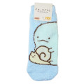 Japan San-X Fluffy Socks - Sumikko Gurashi : Tokage & Nisetsumuri Blue - 1