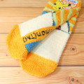 Japan Pokemon Fluffy Socks - Snorlax : Orange Green Stripe - 2