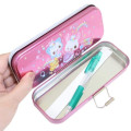 Japan Heisei Retro Tin Pencil Case - Kira Usa Twins Pink - 4