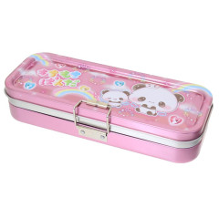 Japan Mochi Mochi Panda Tin Pencil Case - Pink