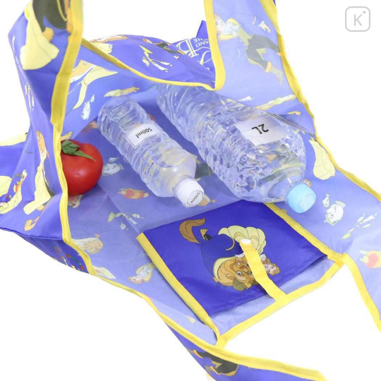 Japan Disney Eco Shopping Bag - Beauty and the Beast & Disney Princess : Dancing - 3