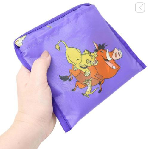 Japan Disney Eco Shopping Bag - The Lion King : Purple - 4