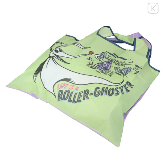 Japan Disney Eco Shopping Bag - Tim Burton's The Nightmare Before Christmas : Light Purple - 2