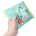 Japan Moomin Eco Shopping Bag - Little My & Moomintroll : Mint - 4