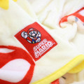 Japan Super Mario Lap Blanket with Mascot Pouch - Super Mario Brothers Light Yellow Power Up Block - 2