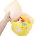 Japan Super Mario Lap Blanket with Mascot Pouch - Super Mario Brothers Light Yellow Power Up Block - 5