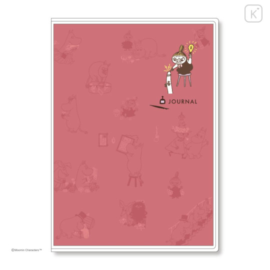 Japan Moomin B6 Planner Weekly Schedule Book - Little My : Red - 1