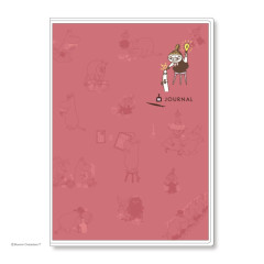 Japan Moomin B6 Planner Weekly Schedule Book - Little My : Red