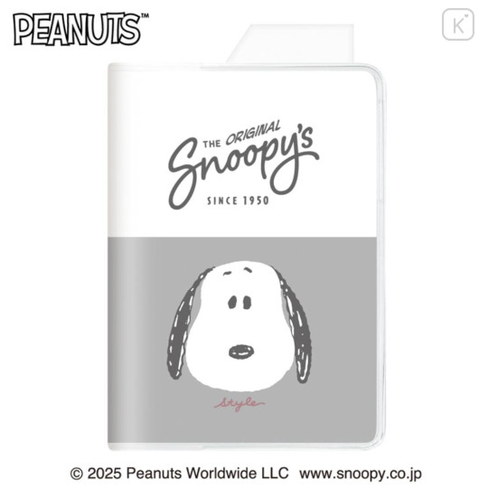 Japan Peanuts A6 Planner Monthly Schedule Book - Snoopy : Grey 2026 - 1