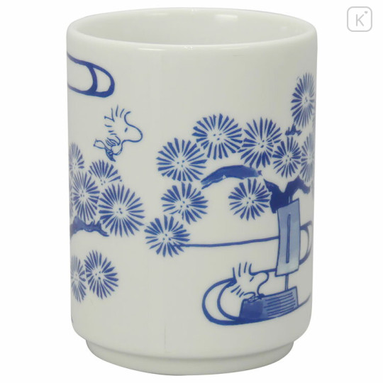 Japan Peanuts Japanese Tea Cup - Snoopy & Woodstock : Mt. Fuji - 2