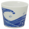 Japan Peanuts Japanese Small Cup Soba Choko - Snoopy & Woodstock : Big Wave Surfing - 2