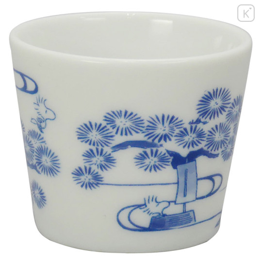 Japan Peanuts Japanese Small Cup Soba Choko - Snoopy & Woodstock : Mt. Fuji - 2