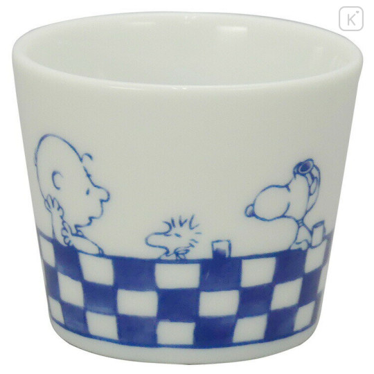 Japan Peanuts Japanese Small Cup Soba Choko - Snoopy & Woodstock : Dining with Kids - 1