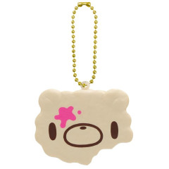Japan Gloomy Bear Squishy Mascot Ball Chain - Face Biscuit