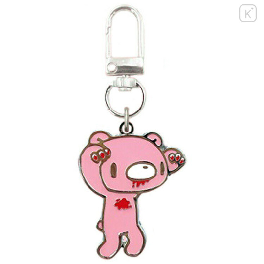 Japan Gloomy Bear Metal Charm Keychain - A - 1