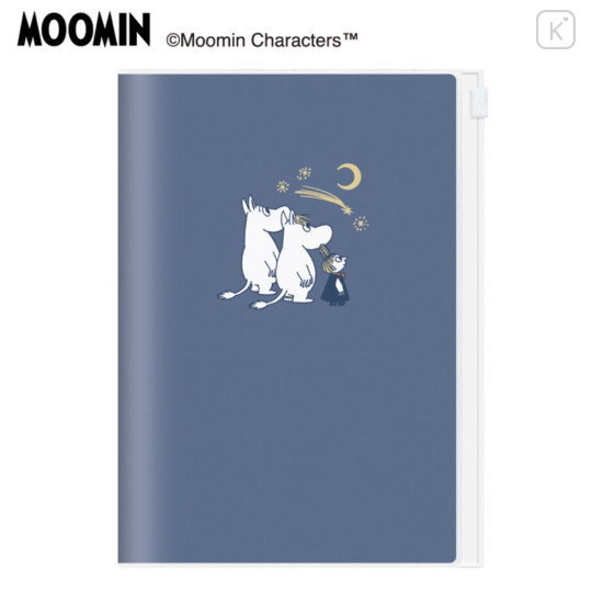 Japan Moomin B6 Planner Weekly Schedule Book - Meteor Night 2026 - 1