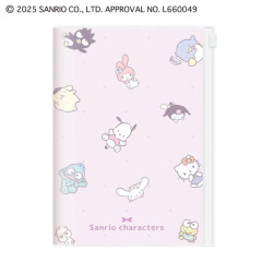 Japan Sanrio B6 Planner Weekly Schedule Book - Characters Pink 2026