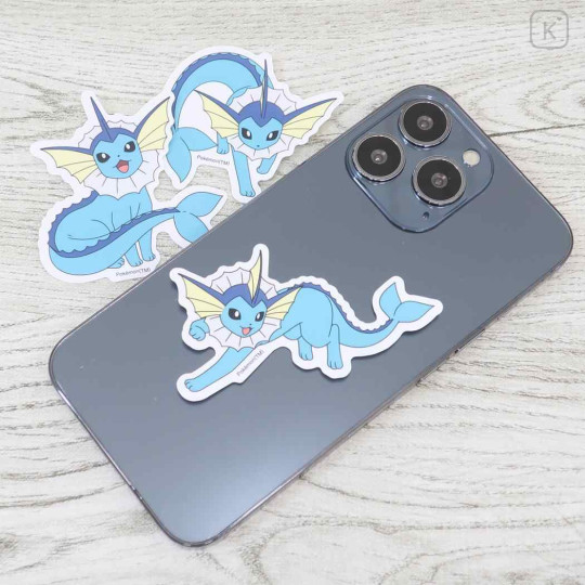 Japan Pokemon Mobile Sticker Pack - Vaporeon - 2