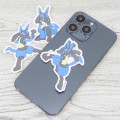 Japan Pokemon Mobile Sticker Pack - Lucario - 2