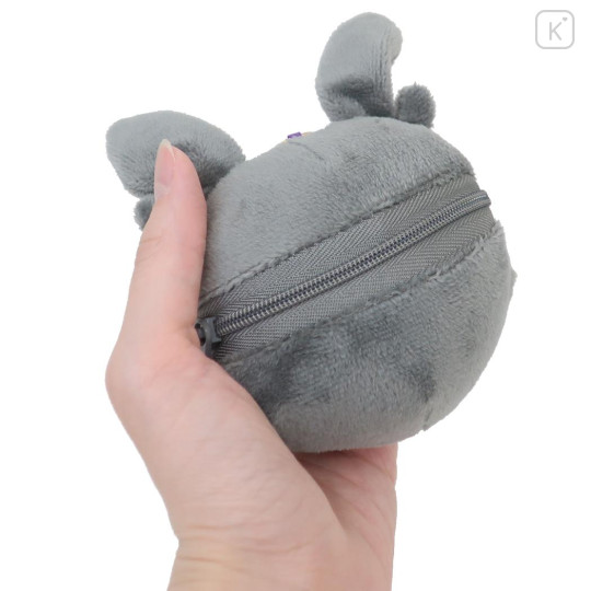 Japan Pokemon Mascot Holder Mini Plush Pouch - Morpeko Angry - 2