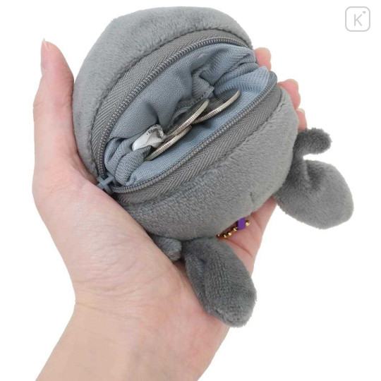 Japan Pokemon Mascot Holder Mini Plush Pouch - Morpeko Angry - 3