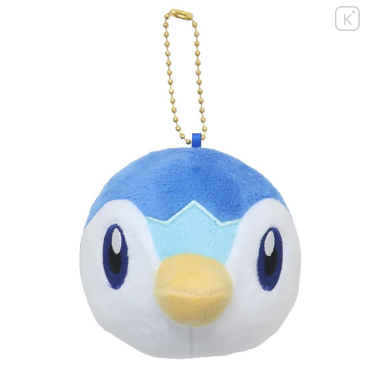 Japan Pokemon Mascot Holder Mini Plush Pouch - Piplup - 1
