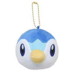 Japan Pokemon Mascot Holder Mini Plush Pouch - Piplup
