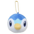 Japan Pokemon Mascot Holder Mini Plush Pouch - Piplup - 1