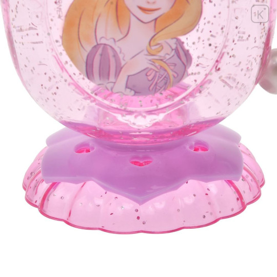 Japan Disney Store Clear Cup - Rapunzel : Pearl Smile - 6