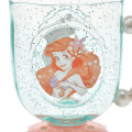 Japan Disney Store Clear Cup - Ariel : Pearl Smile Mint - 4