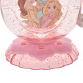 Japan Disney Store Clear Cup - Belle & Jasmine & Rapunzel : Pink Pearl Smile - 6