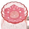 Japan Disney Store Clear Cup - Belle & Jasmine & Rapunzel : Pink Pearl Smile - 7