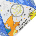 Japan Pokemon Folding Umbrella - Charizard & Pikachu : Blue - 4
