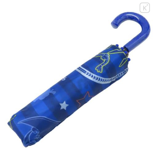 Japan Pokemon Folding Umbrella - Charizard & Pikachu : Blue - 6