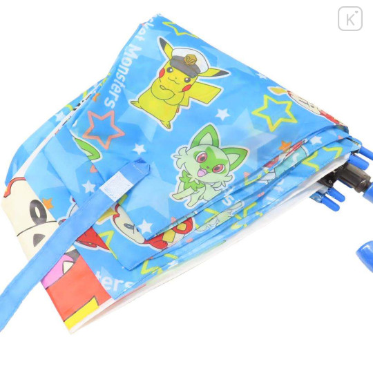 Japan Pokemon Folding Umbrella - Blue Star - 3