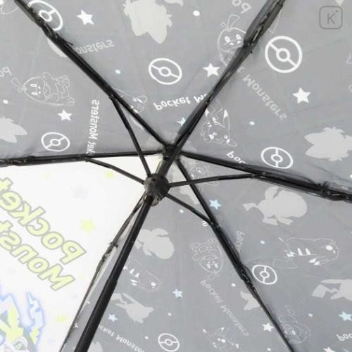 Japan Pokemon Folding Umbrella - Miraidon & Koraidon Grey Star - 5