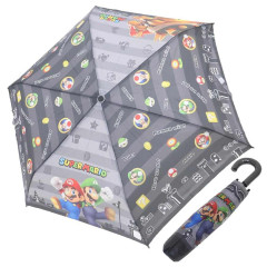 Japan Super Mario Folding Umbrella - Super Mario Brothers Grey