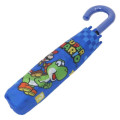 Japan Super Mario Folding Umbrella - Super Mario Brothers Yoshi Blue - 5