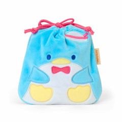 Japan Sanrio Original Character-shaped Drawstring Bag with Snack - Tuxedosam