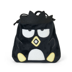 Japan Sanrio Original Character-shaped Drawstring Bag with Snack - Badtz-maru