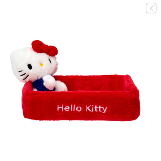 Japan Sanrio Original Mascot Rectangle Accessory Case - Hello Kitty - 1