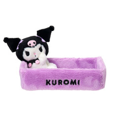 Japan Sanrio Original Mascot Rectangle Accessory Case - Kuromi