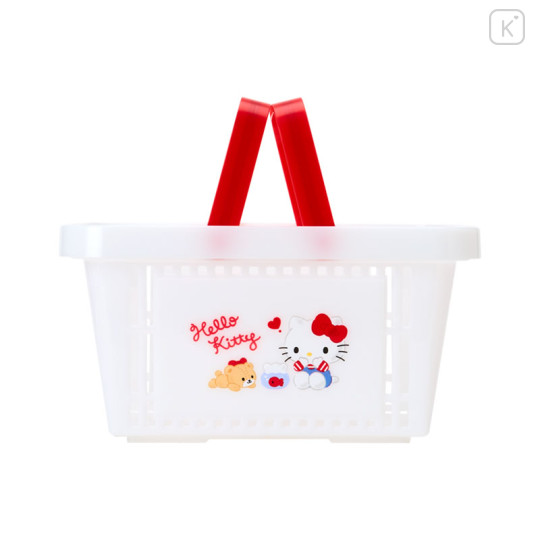 Japan Sanrio Original Basket - Hello Kitty & Tiny Chum - 1