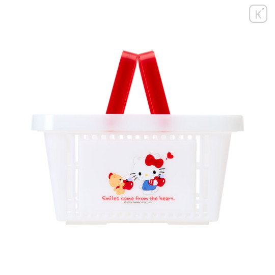 Japan Sanrio Original Basket - Hello Kitty & Tiny Chum - 2