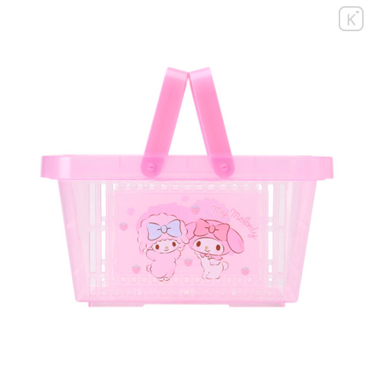 Japan Sanrio Original Basket - My Melody & My Sweet Piano - 1