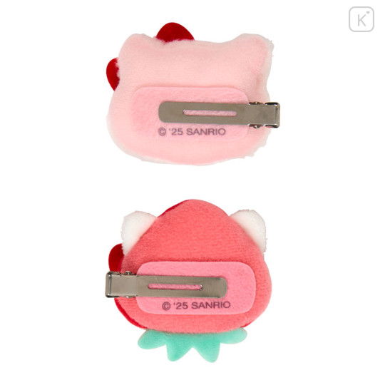 Japan Sanrio Original Hair Clip Set - Hello Kitty : My Deco Bag - 3