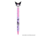 Japan Sanrio Action Mascot Ballpoint Pen - Kuromi : Bobbing Head Cheeky But Charming - 1
