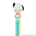 Japan Sanrio Action Mascot Ballpoint Pen - Pochacco : Bobbing Head Dessert Yellow - 3