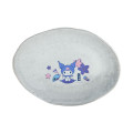 Japan Sanrio Banko Ware Oval Bowl - Kuromi : Bellflower - 2